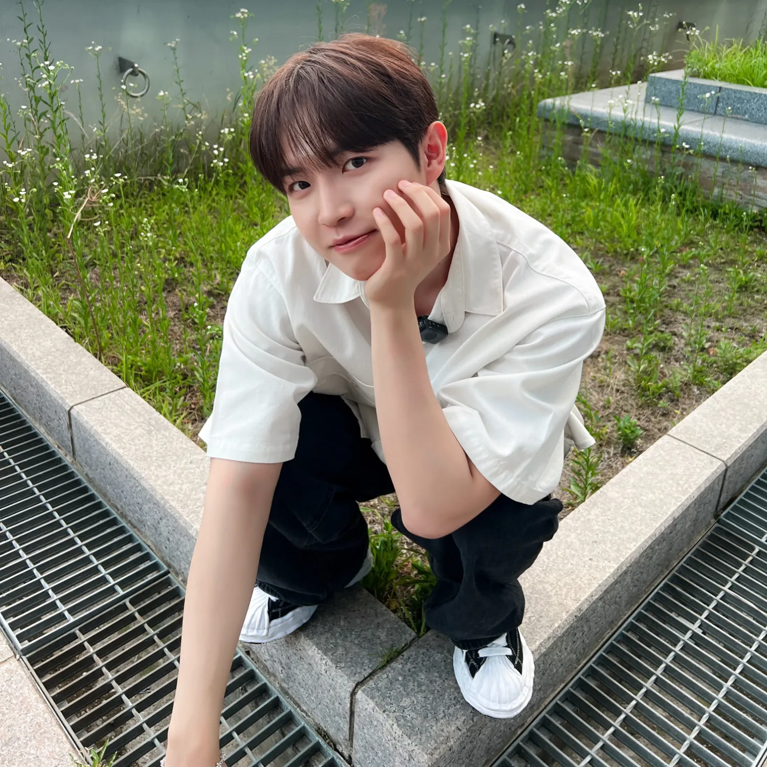 A moment captured by Kim Jaehwan's fan