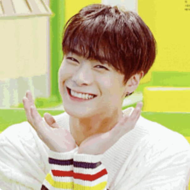 A moment captured by Moonbin (ASTRO)'s fan