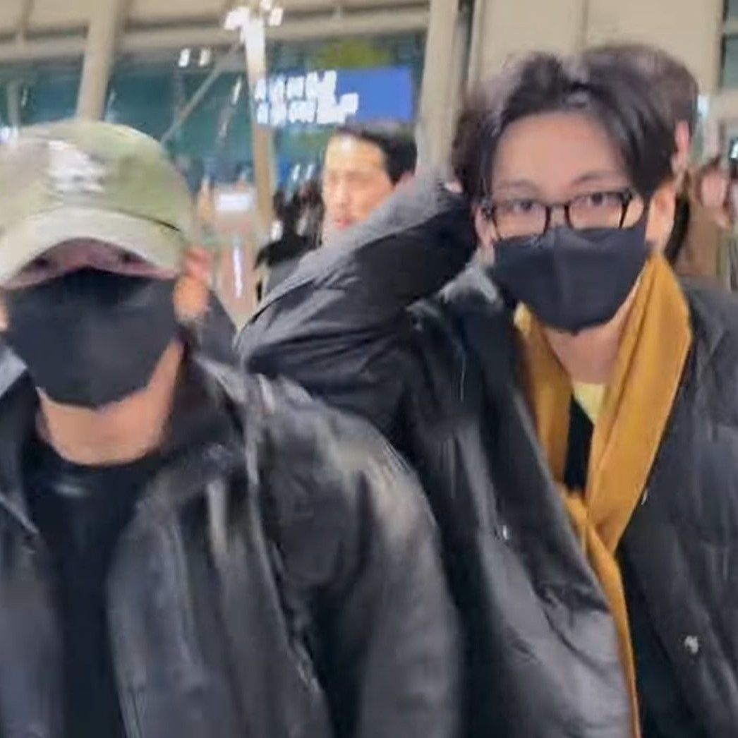 V (防彈少年團)粉絲拍下的瞬間