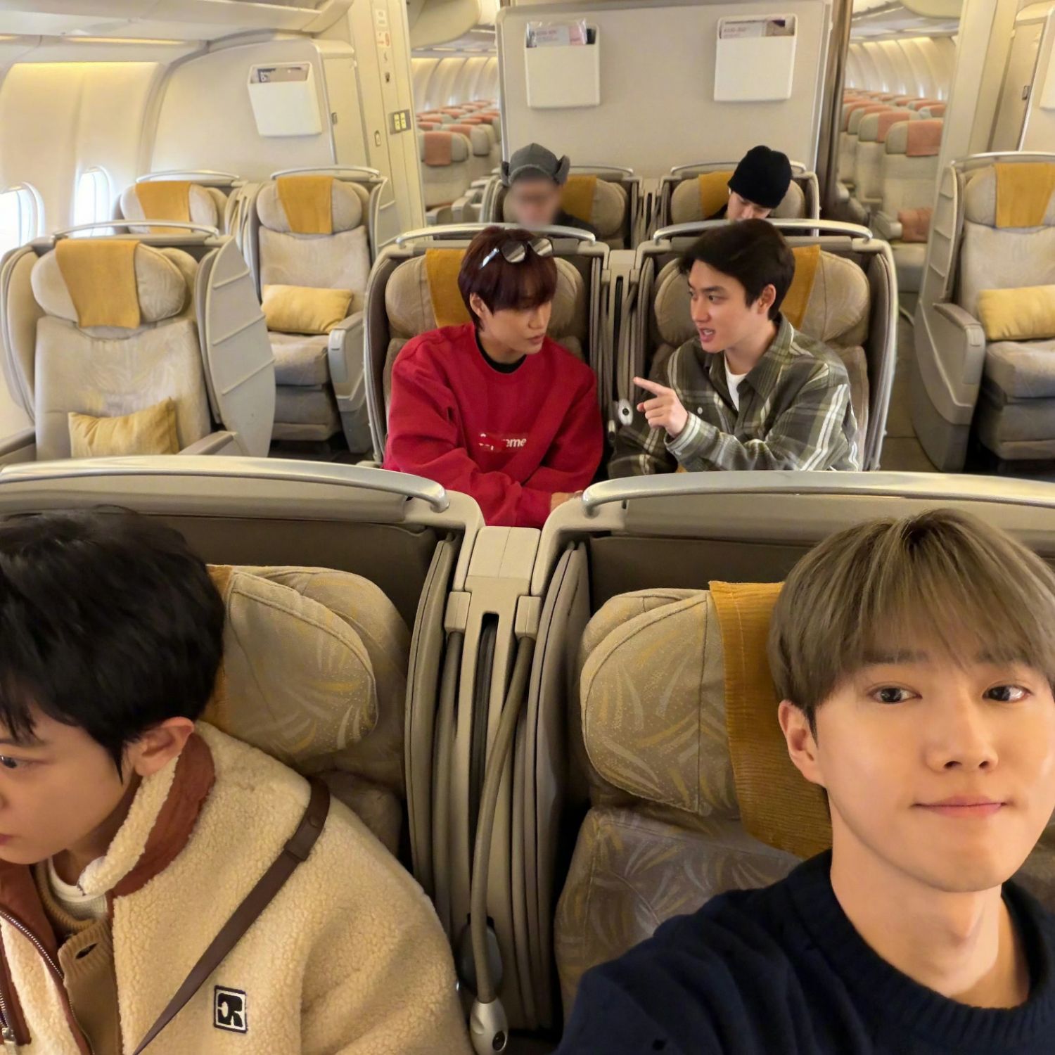 EXO粉丝拍下的瞬间