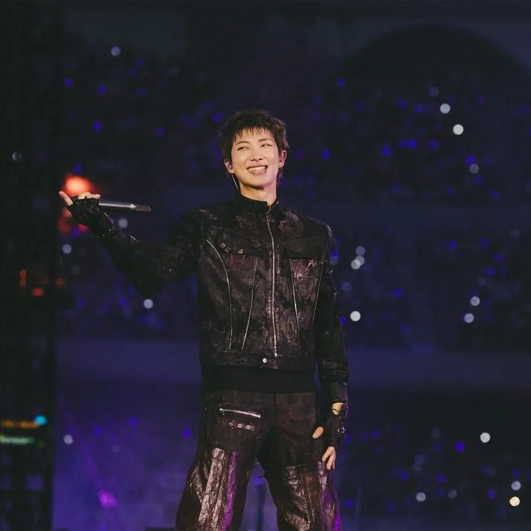 A moment captured by RM (BTS)'s fan