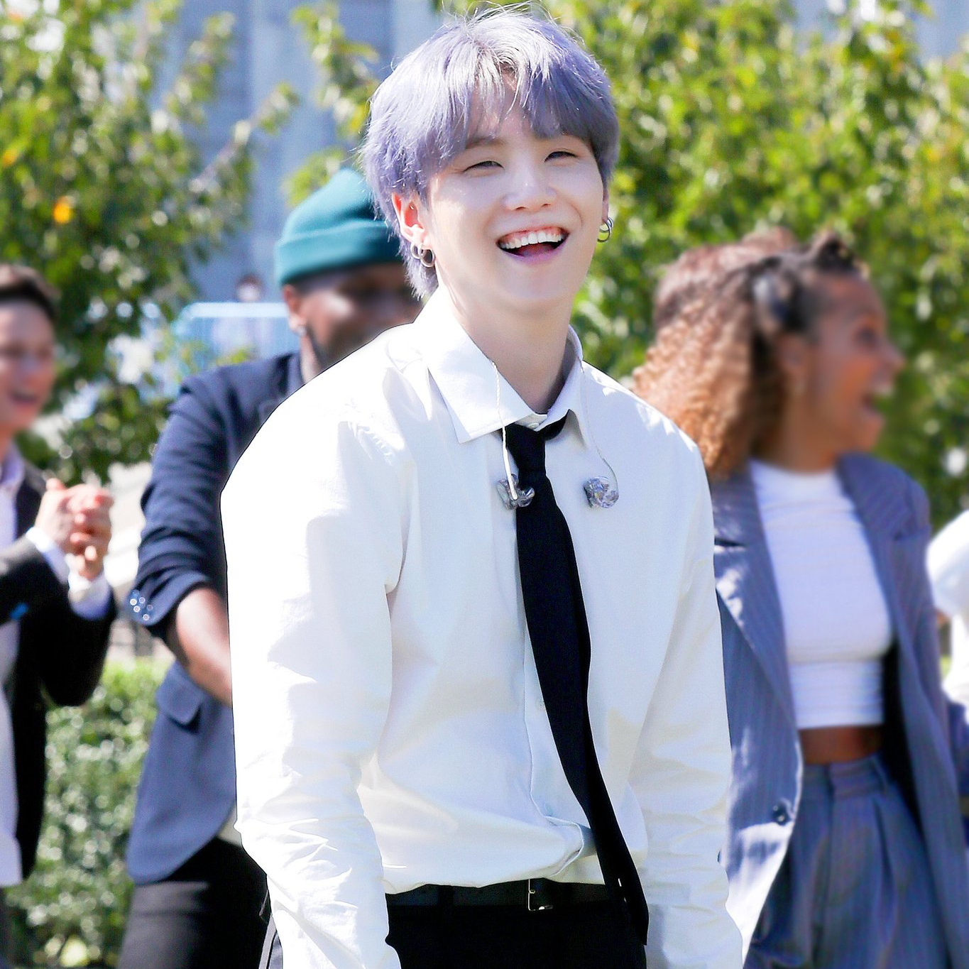 SUGA (BTS)の舞台裏ショット