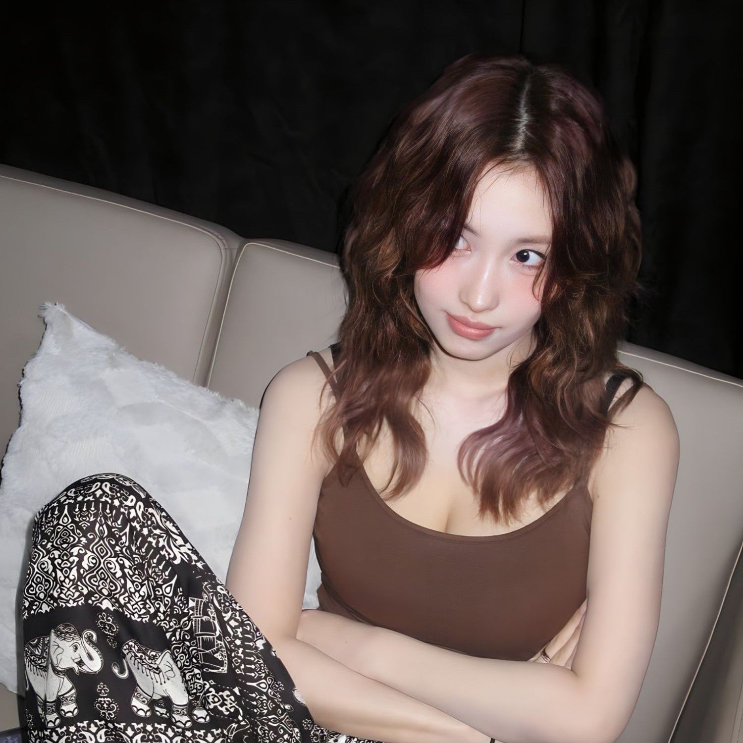 모모 (TWICE)의 비하인드 컷