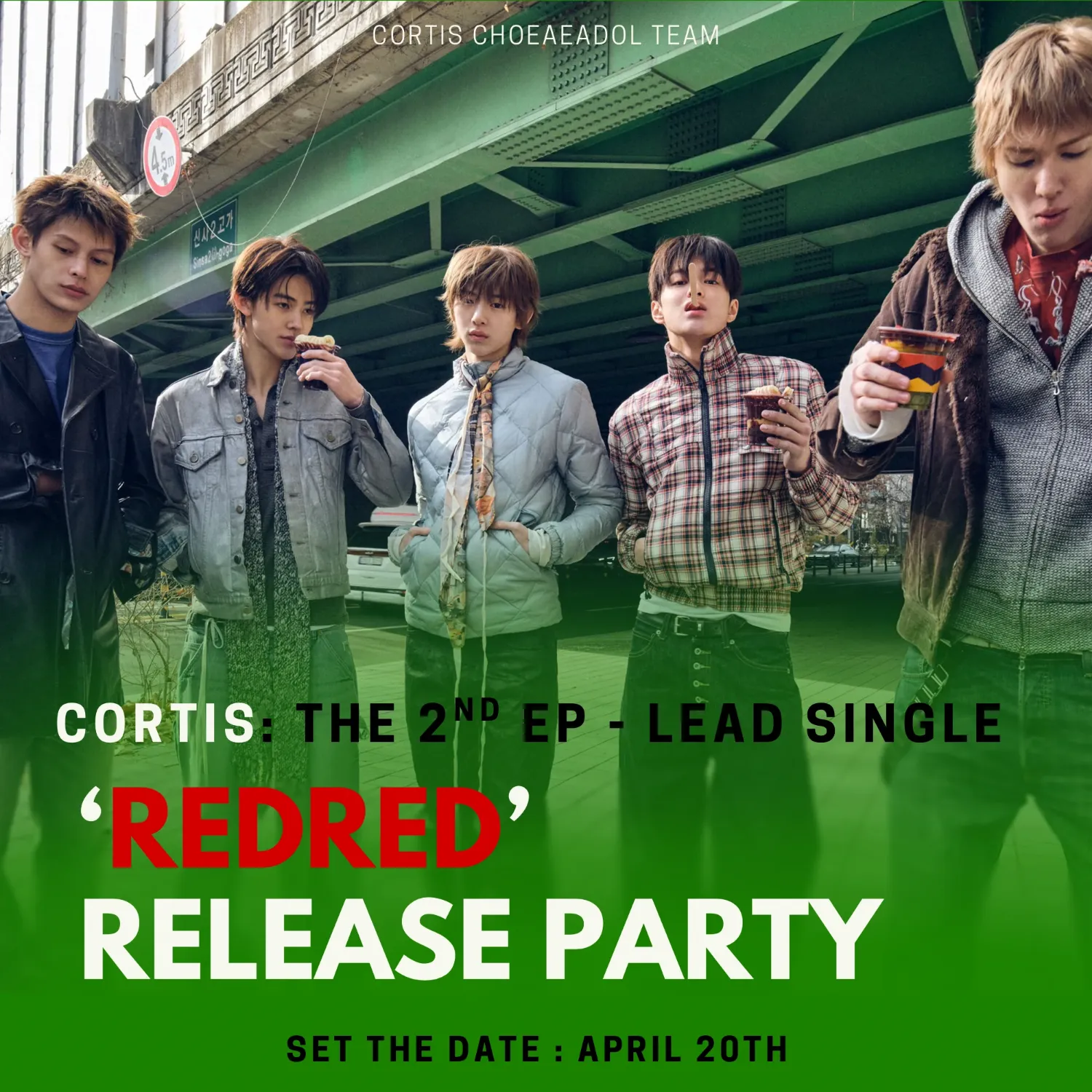 A moment captured by CORTIS's fan