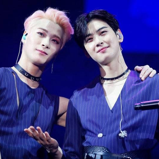 A moment captured by Moonbin (ASTRO)'s fan