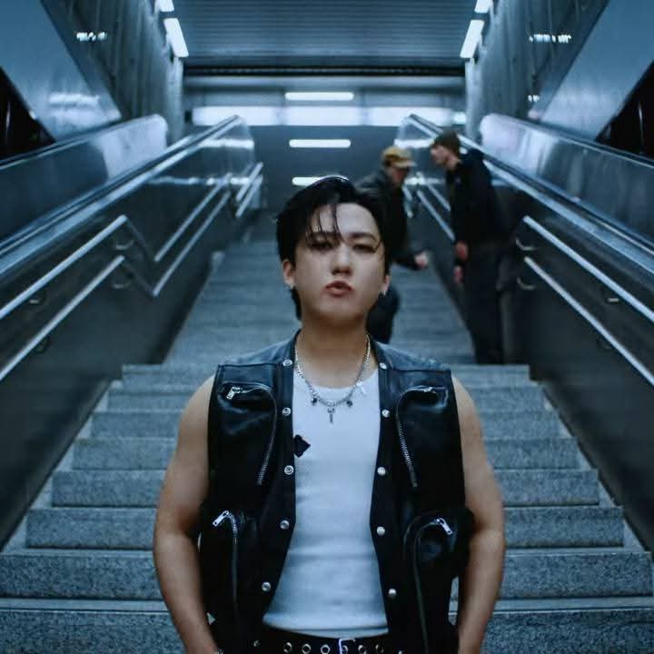 Recent activity shot of Changbin (Stray Kids)