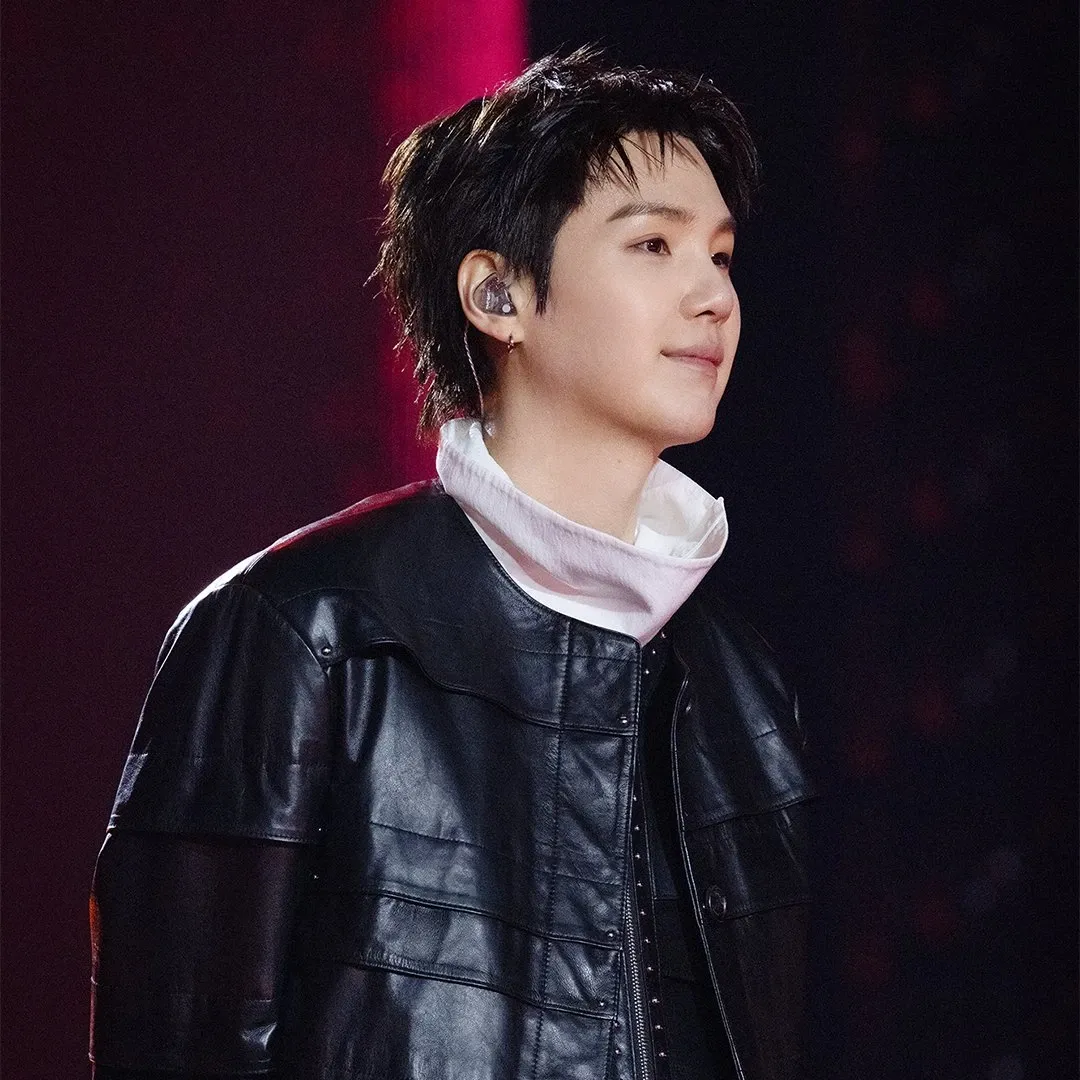 A moment captured by SUGA (BTS)'s fan