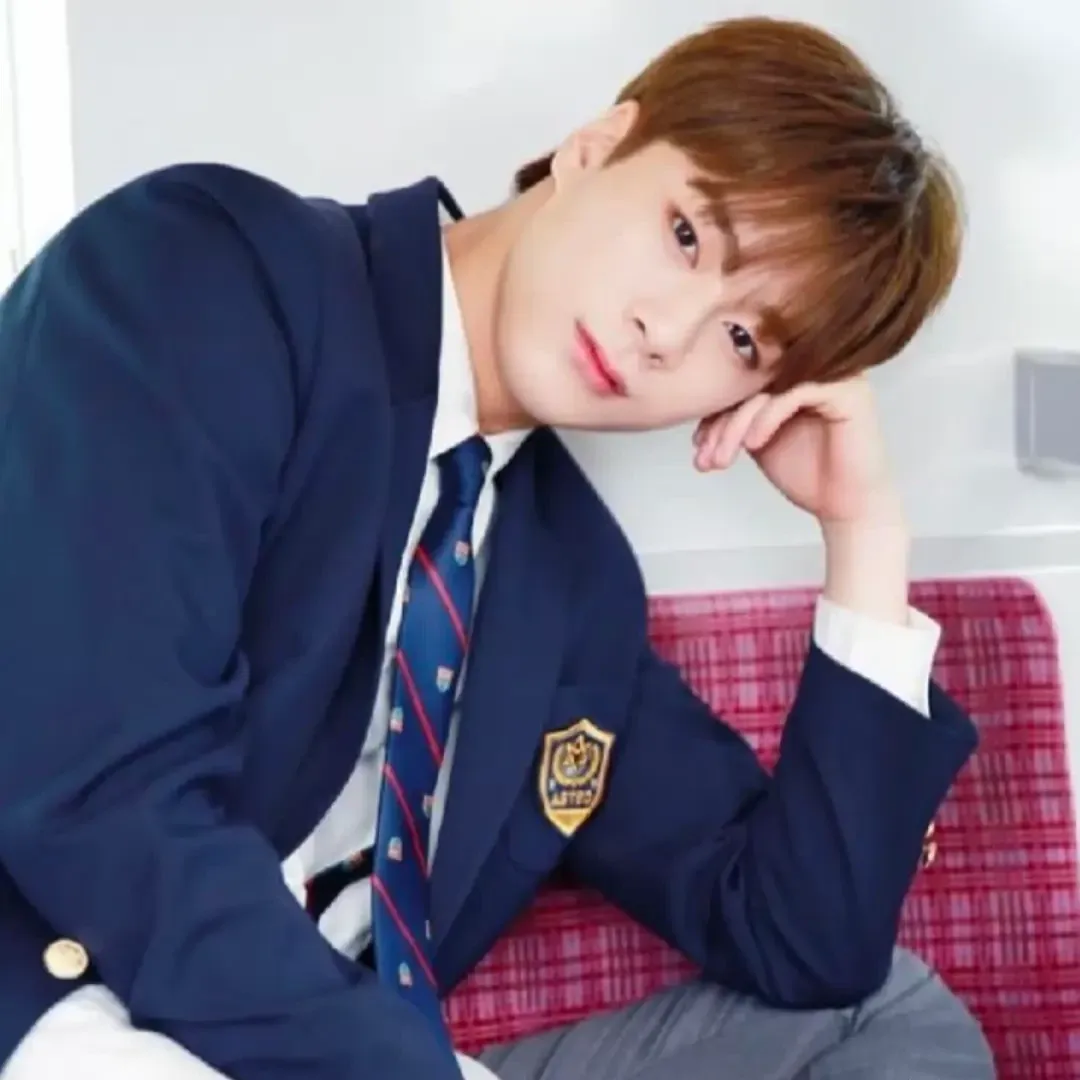 Recent activity shot of Moonbin (ASTRO)