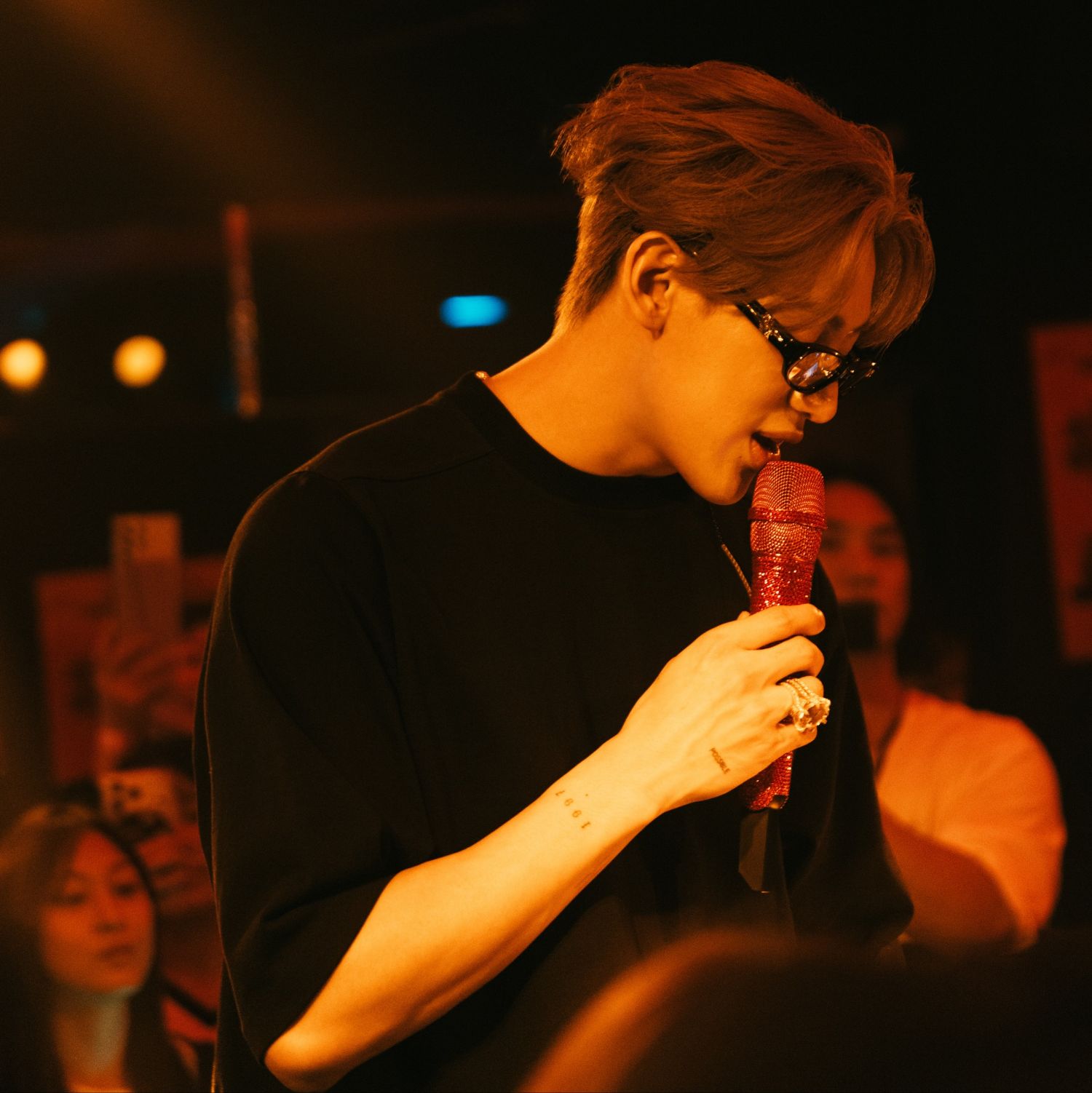 A moment captured by Bambam (GOT7)'s fan