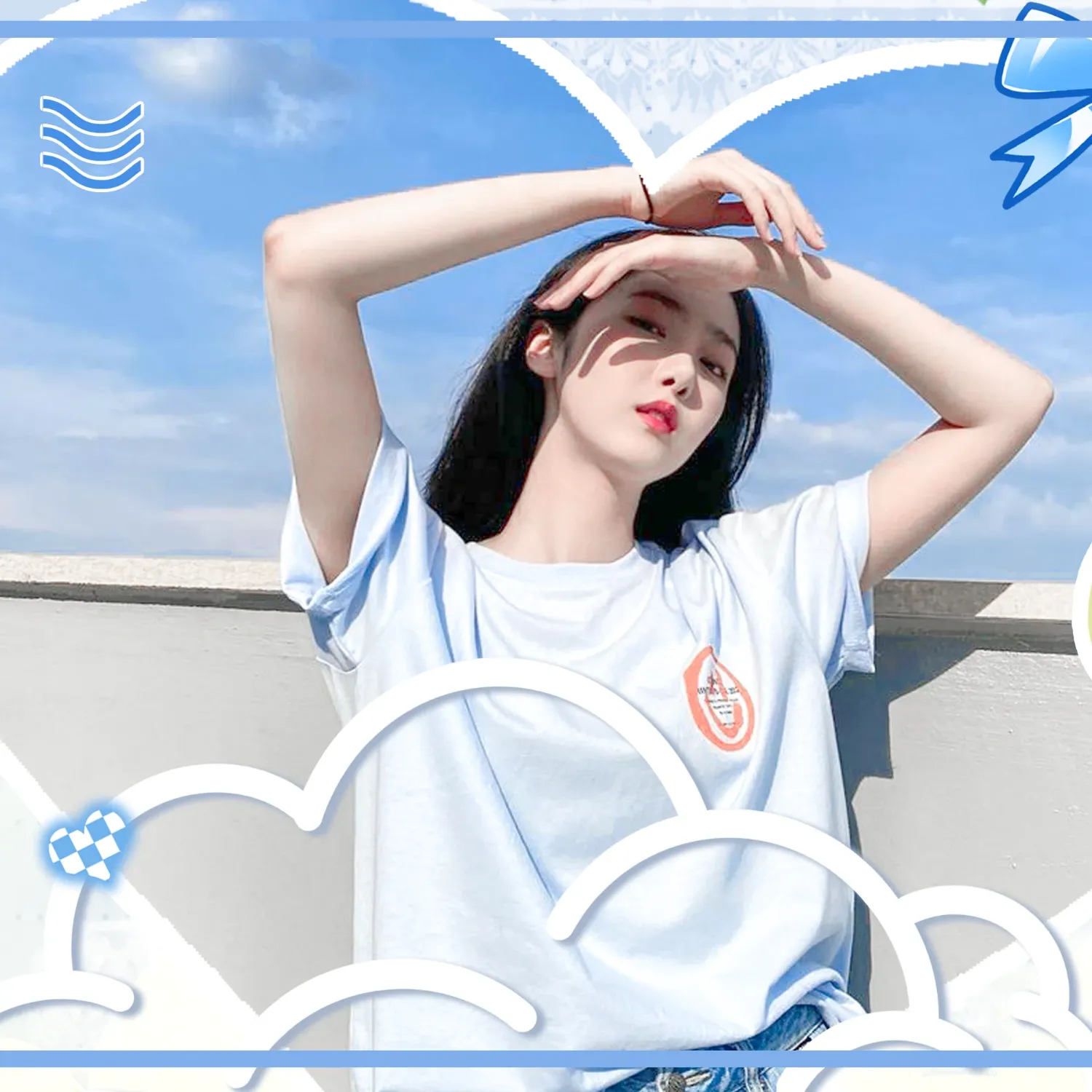 A moment captured by SinB (GFRIEND, VIVIZ)'s fan