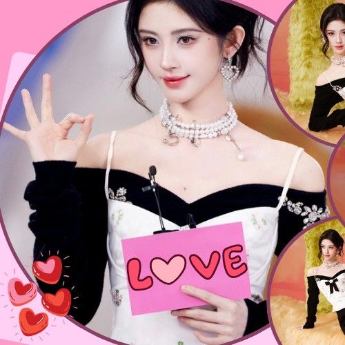 Behind-the-scenes cut of Ju Jingyi