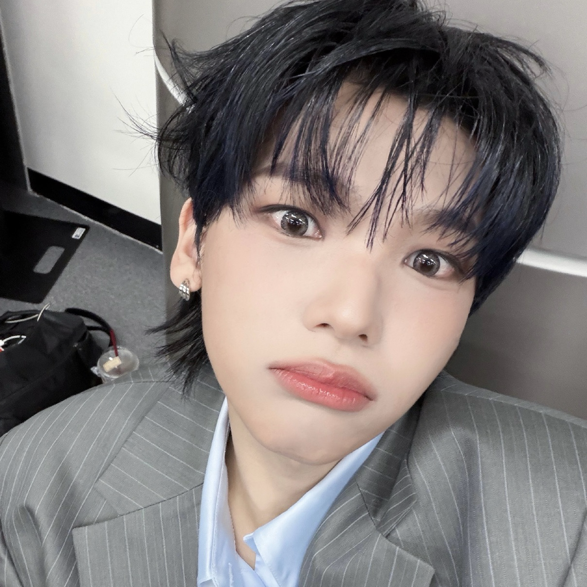 A moment captured by Doha (n.SSign)'s fan