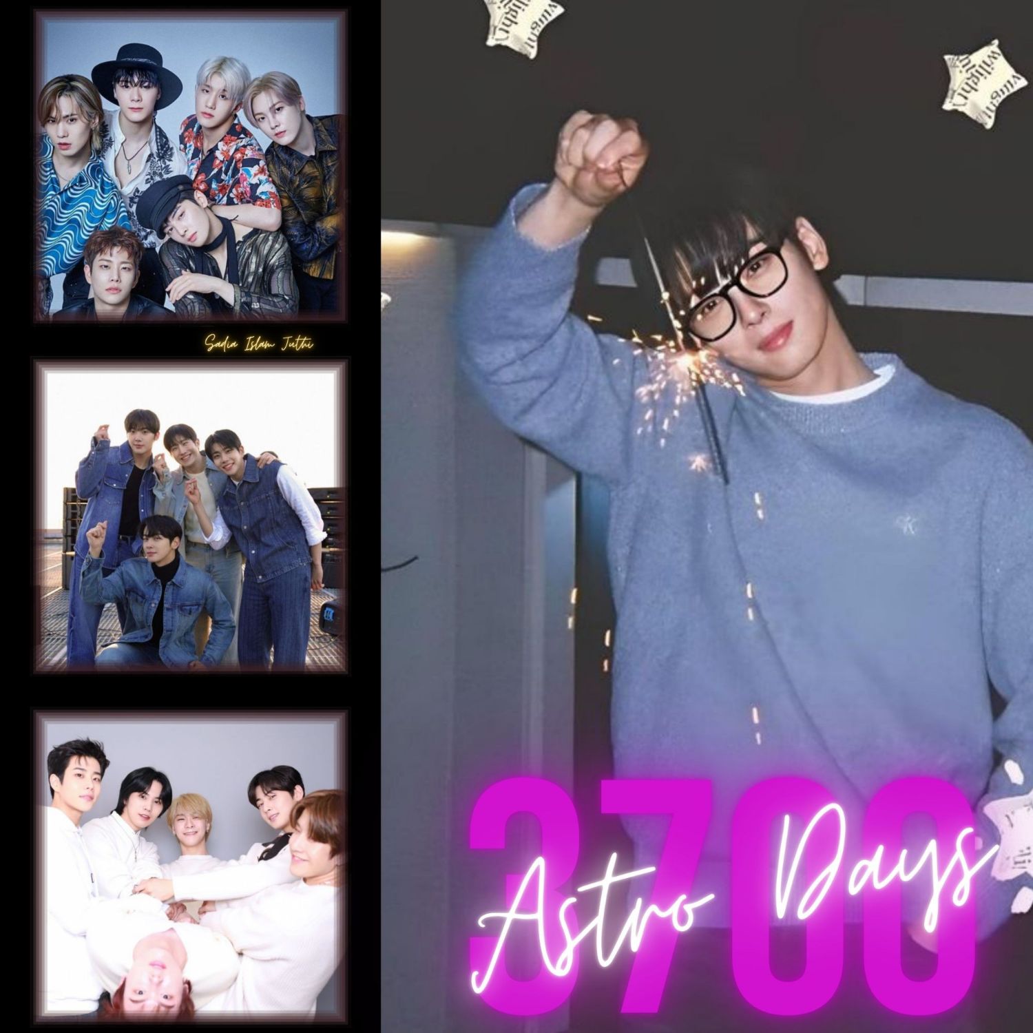 A moment captured by Eunwoo (ASTRO)'s fan