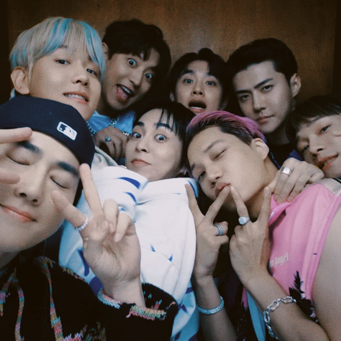 Recent activity shot of EXO