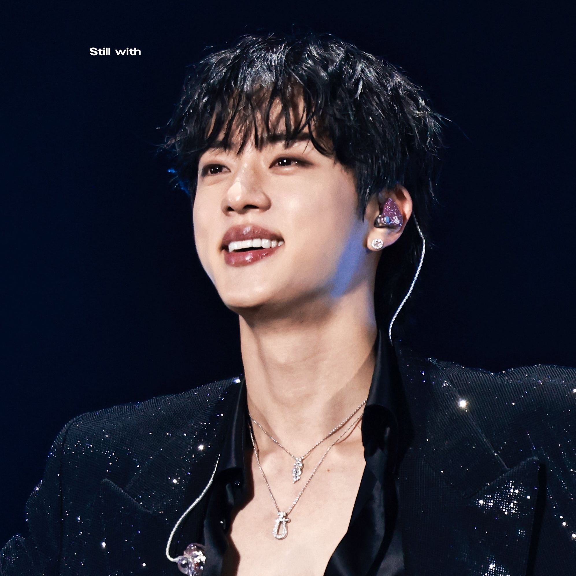 A moment captured by Jin (BTS)'s fan