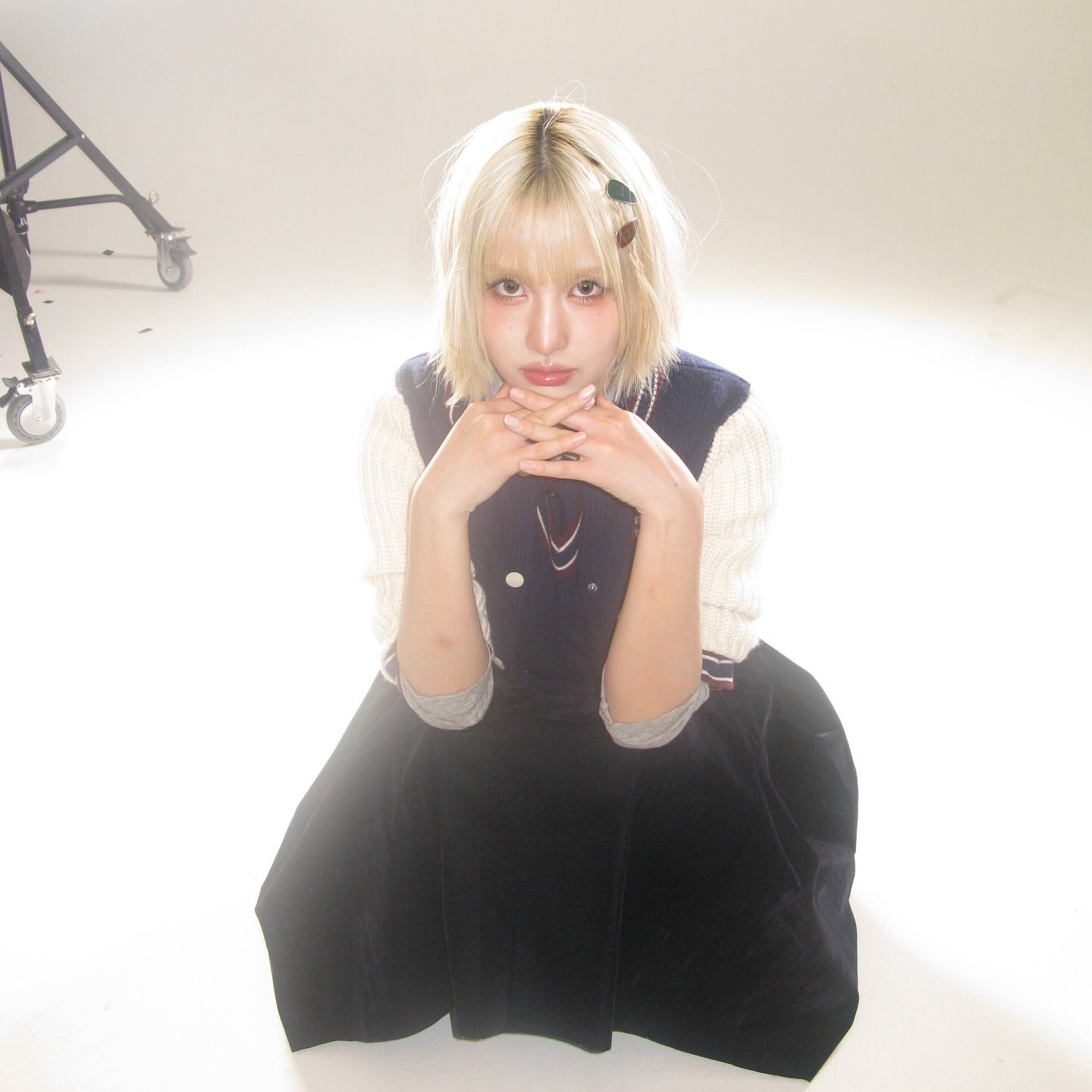 Potret di balik layar Momo (TWICE)