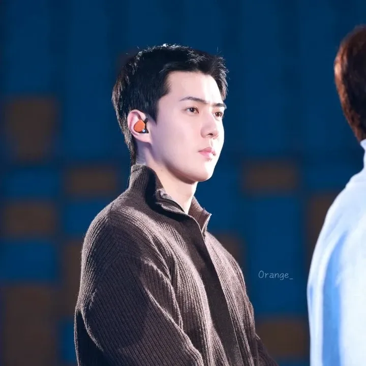 Recent activity shot of Sehun (EXO)