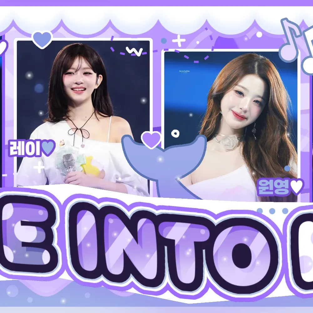 A moment captured by IVE's fan