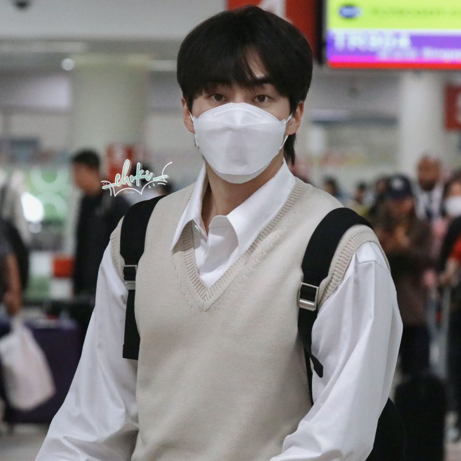 Recent activity shot of Xiumin (EXO)