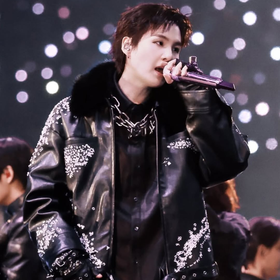 A moment captured by SUGA (BTS)'s fan