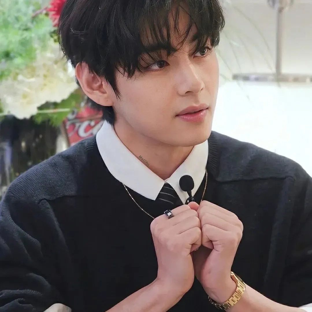 V (BTS)の舞台裏ショット