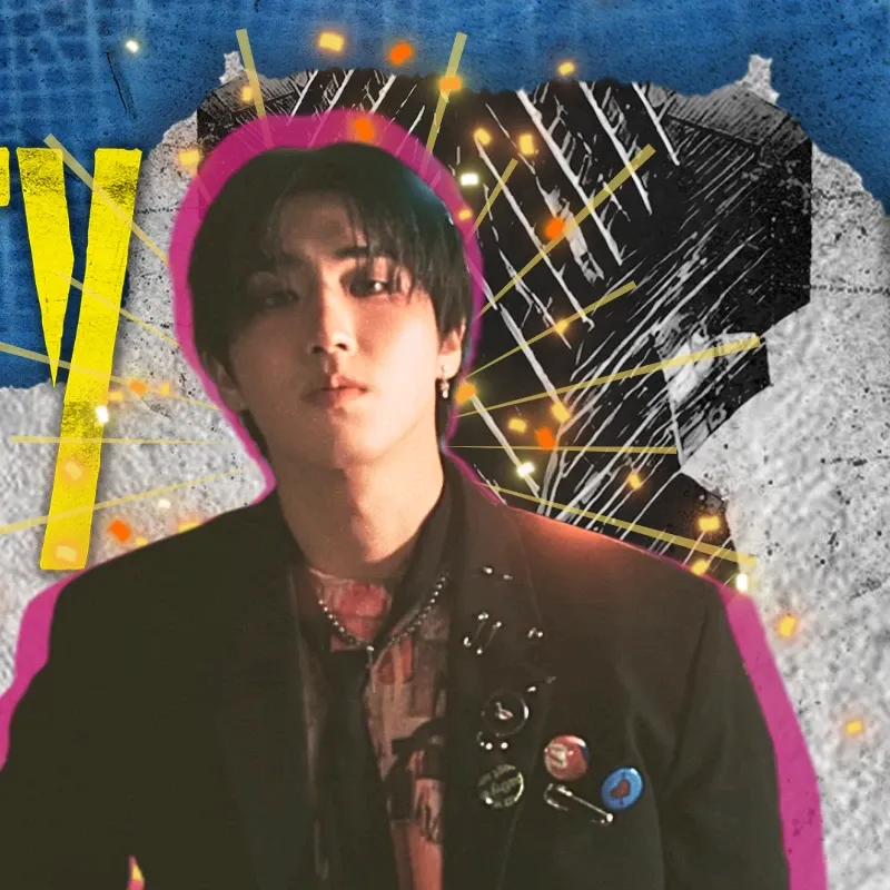 Recent activity shot of HAN (Stray Kids)