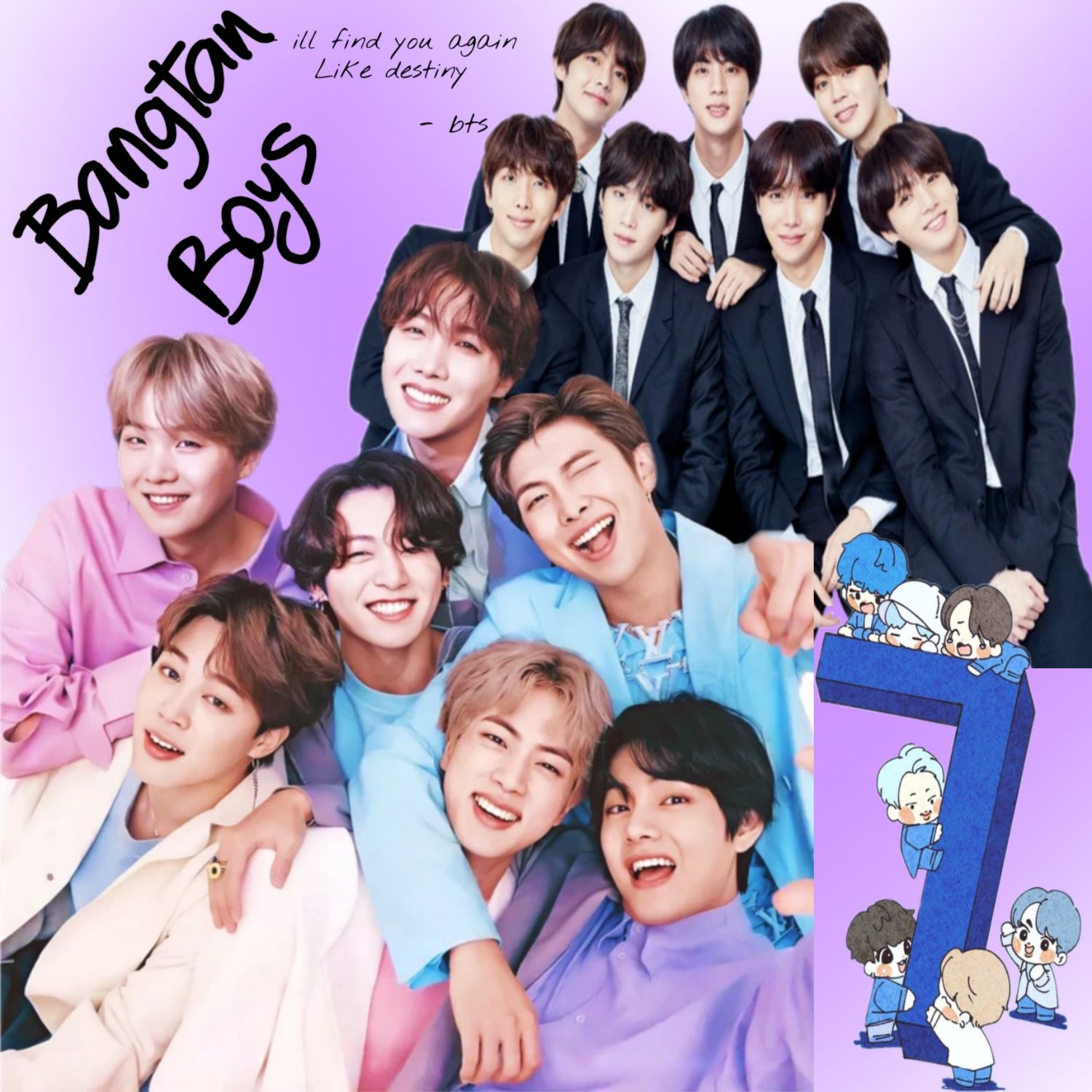 A moment captured by BTS's fan