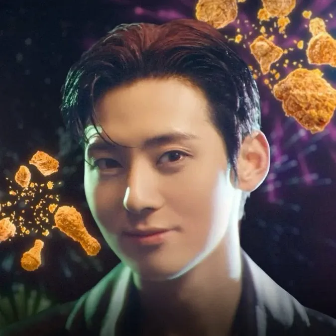 Behind-the-scenes cut of Hwang Minhyun