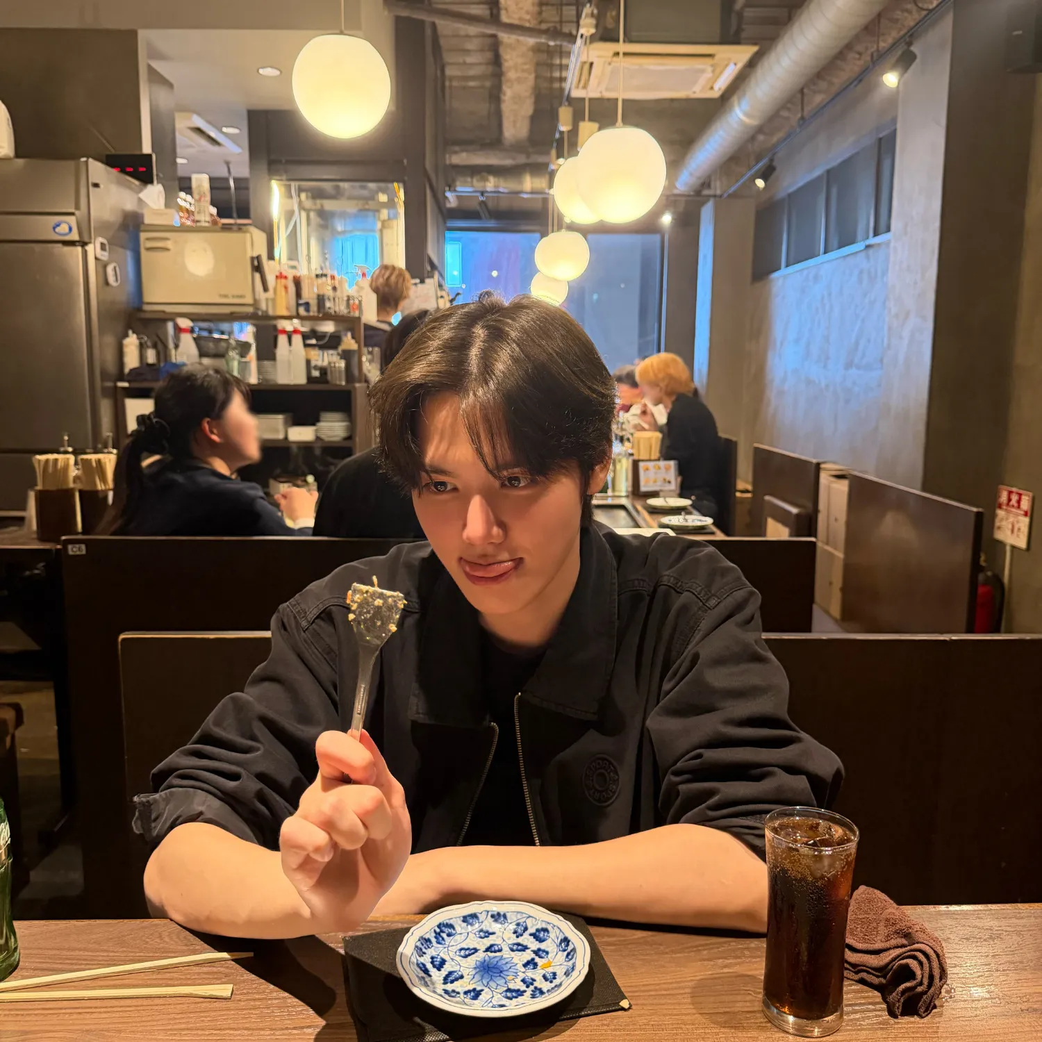 Recent activity shot of Minhee (CRAVITY)