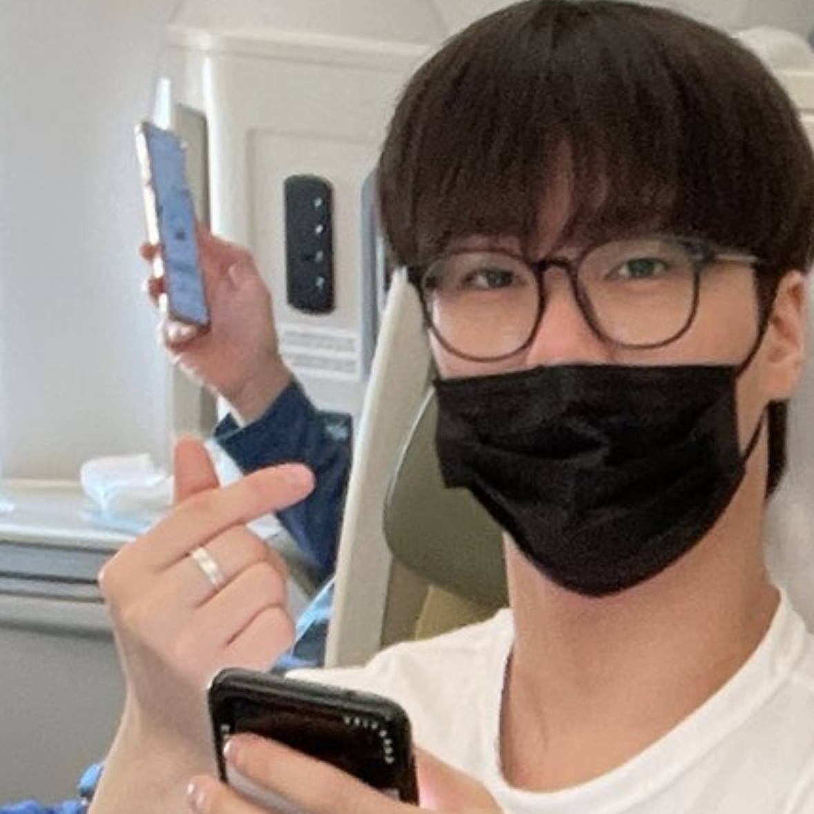 A moment captured by Moonbin (ASTRO)'s fan