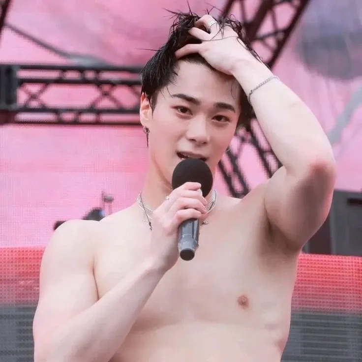 Recent activity shot of Moonbin (ASTRO)