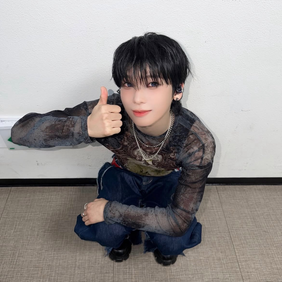 ドハ (n.SSign)の舞台裏ショット