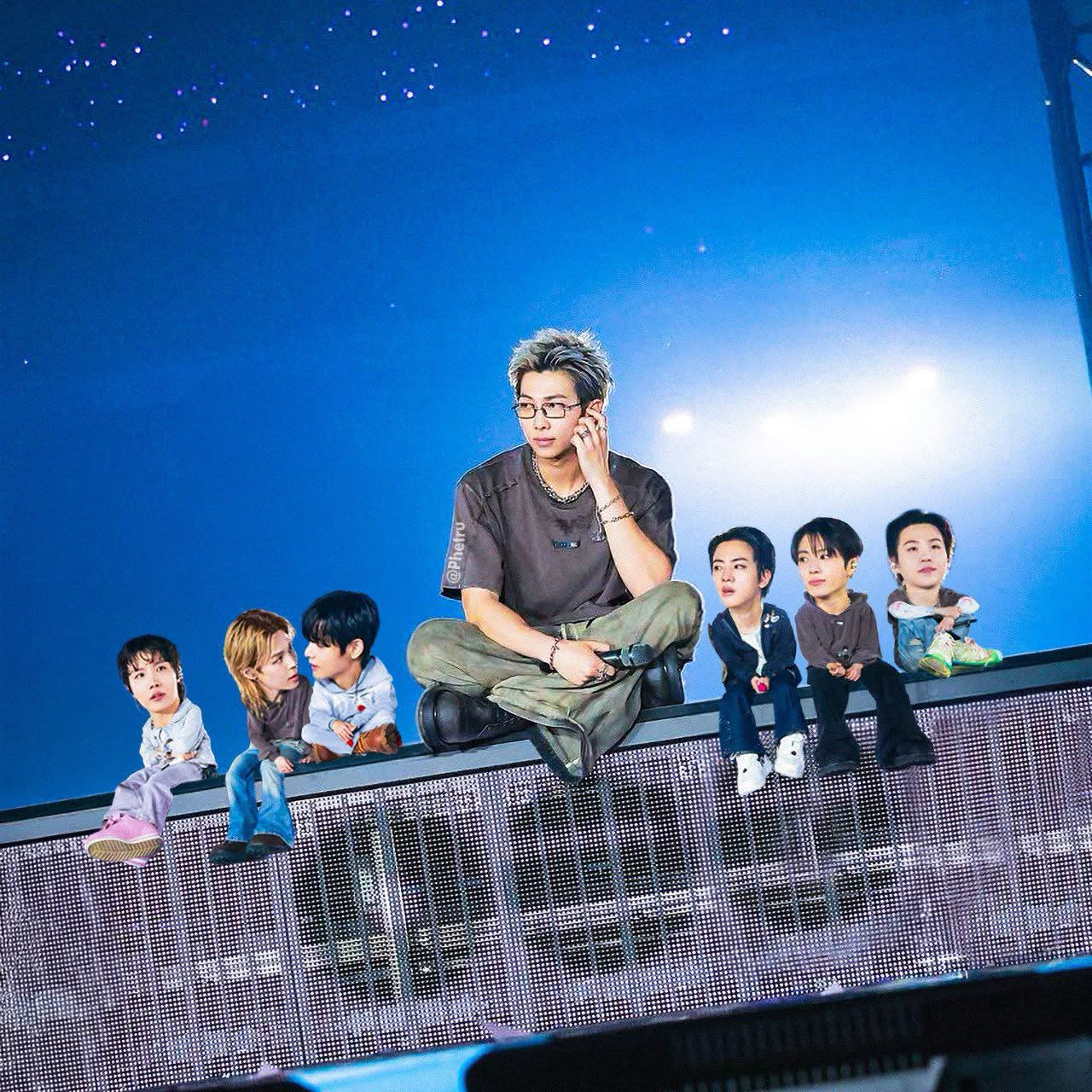 방탄소년단 팬이 찍은 순간