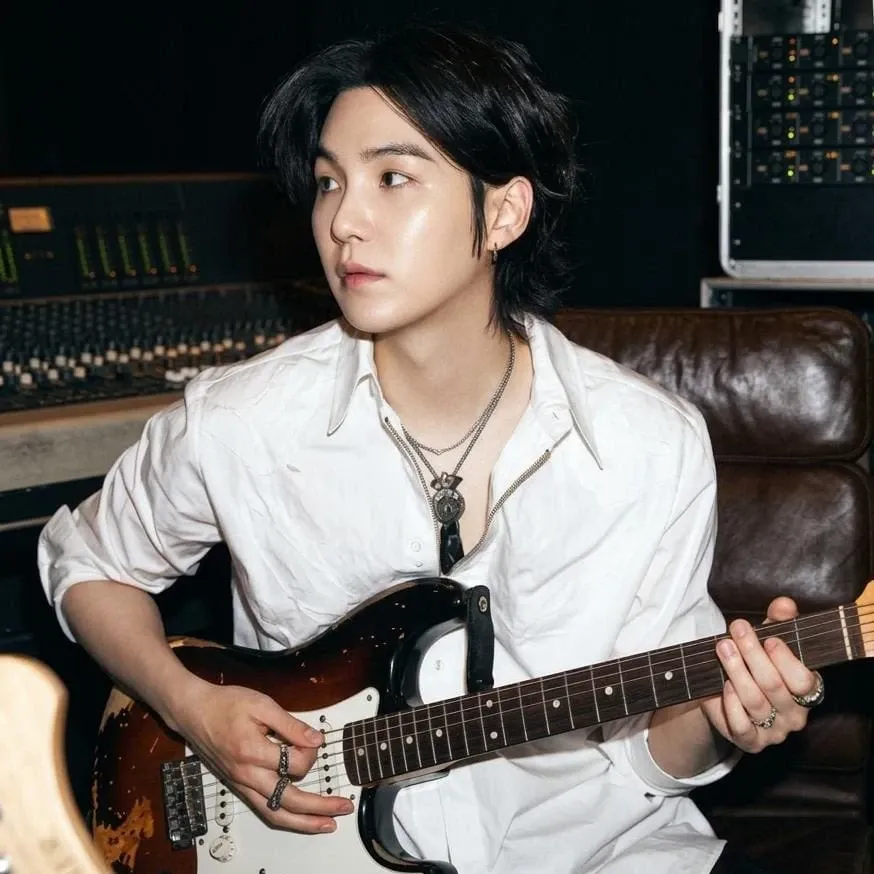 Momen yang diabadikan oleh penggemar SUGA (BTS)