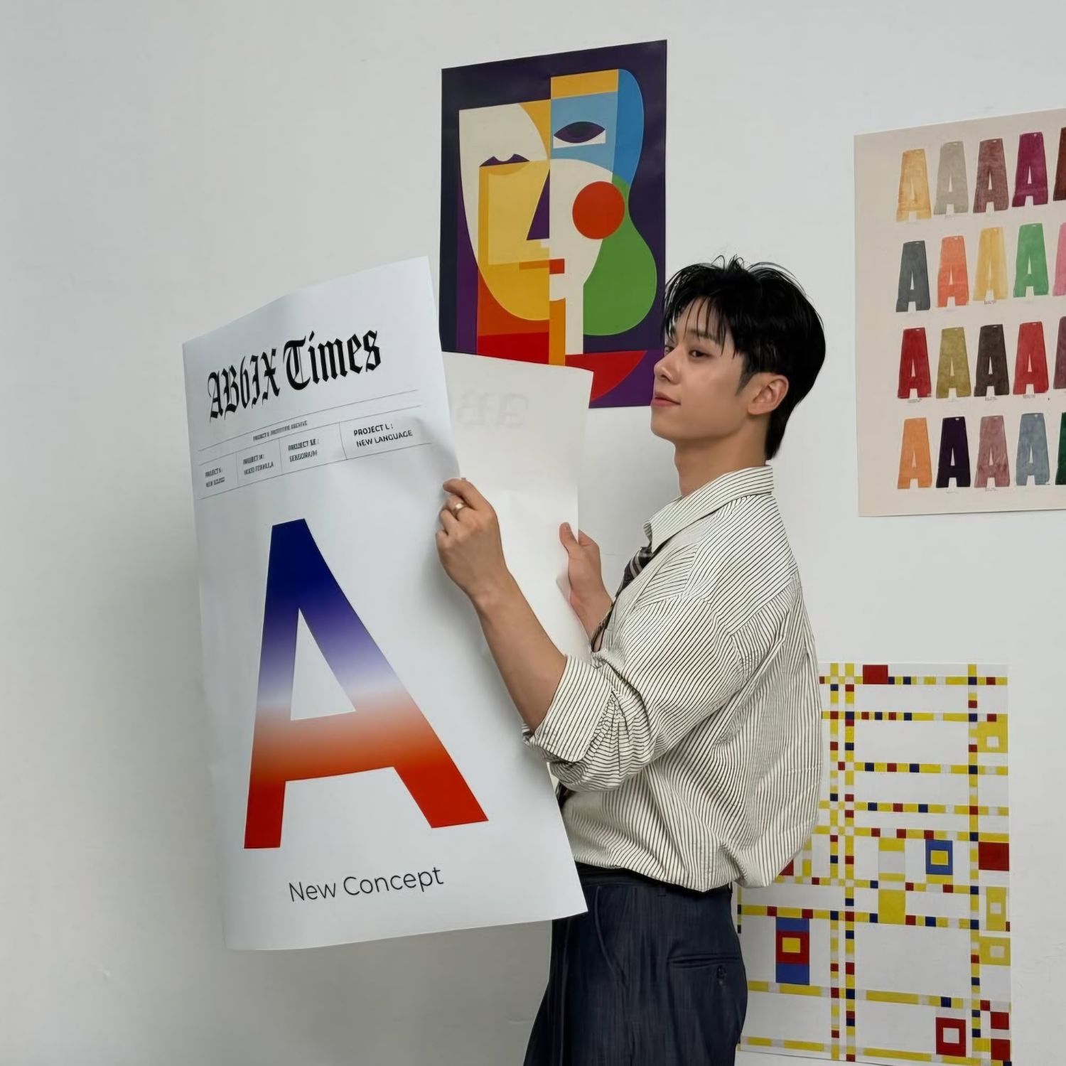 Behind-the-scenes cut of Kim Donghyun (AB6IX)