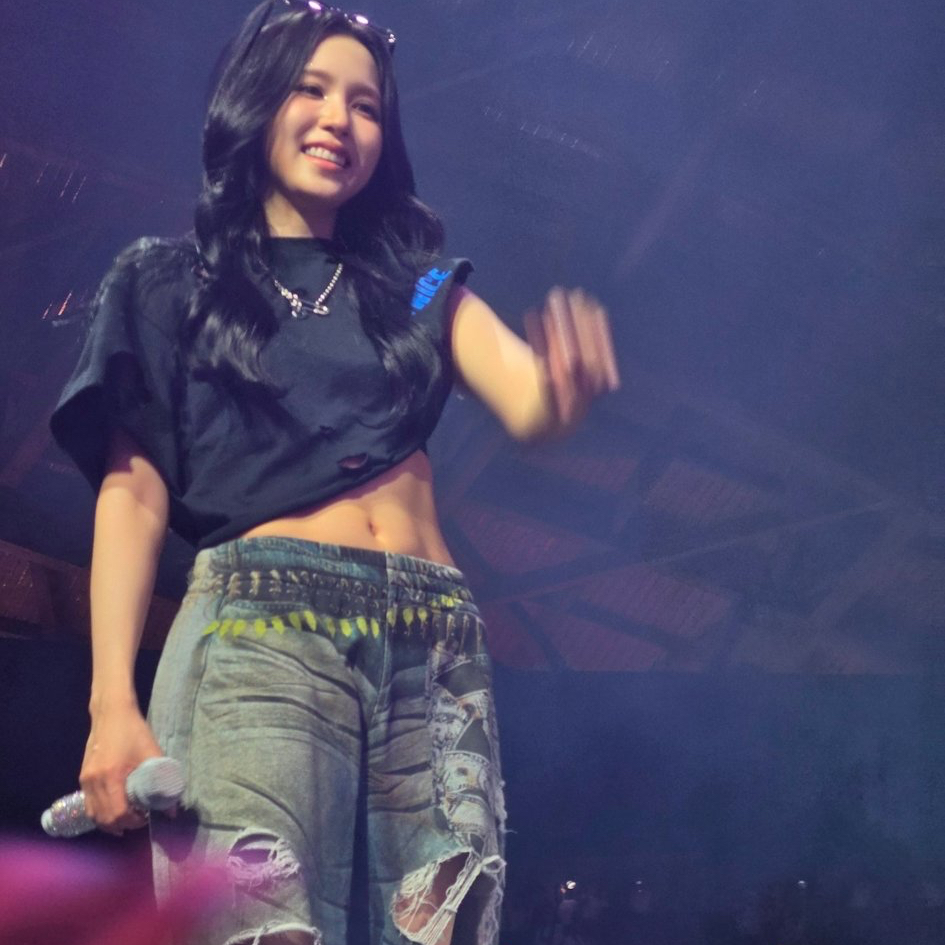 Recent activity shot of Mina (TWICE)