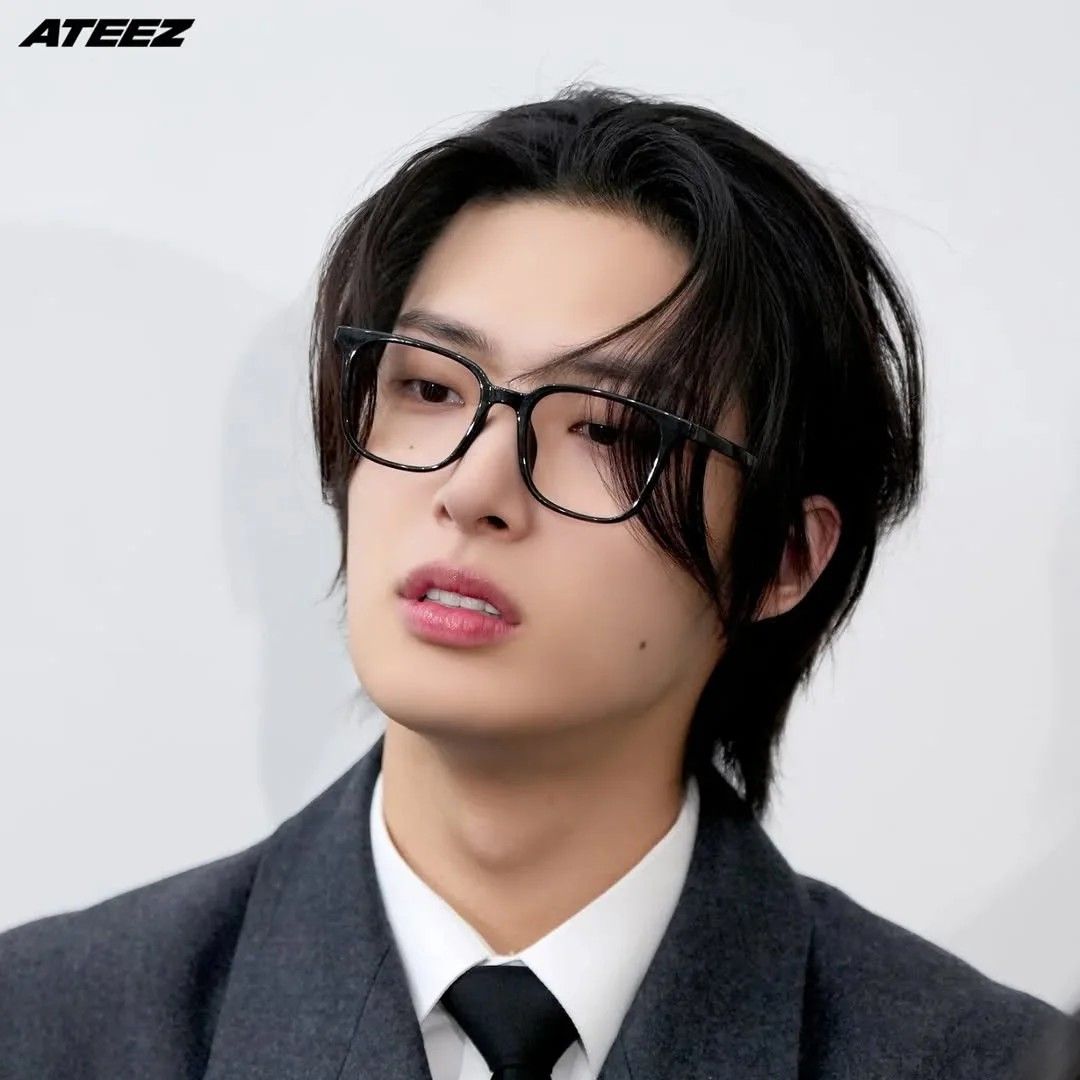 Recent activity shot of Mingi (ATEEZ)