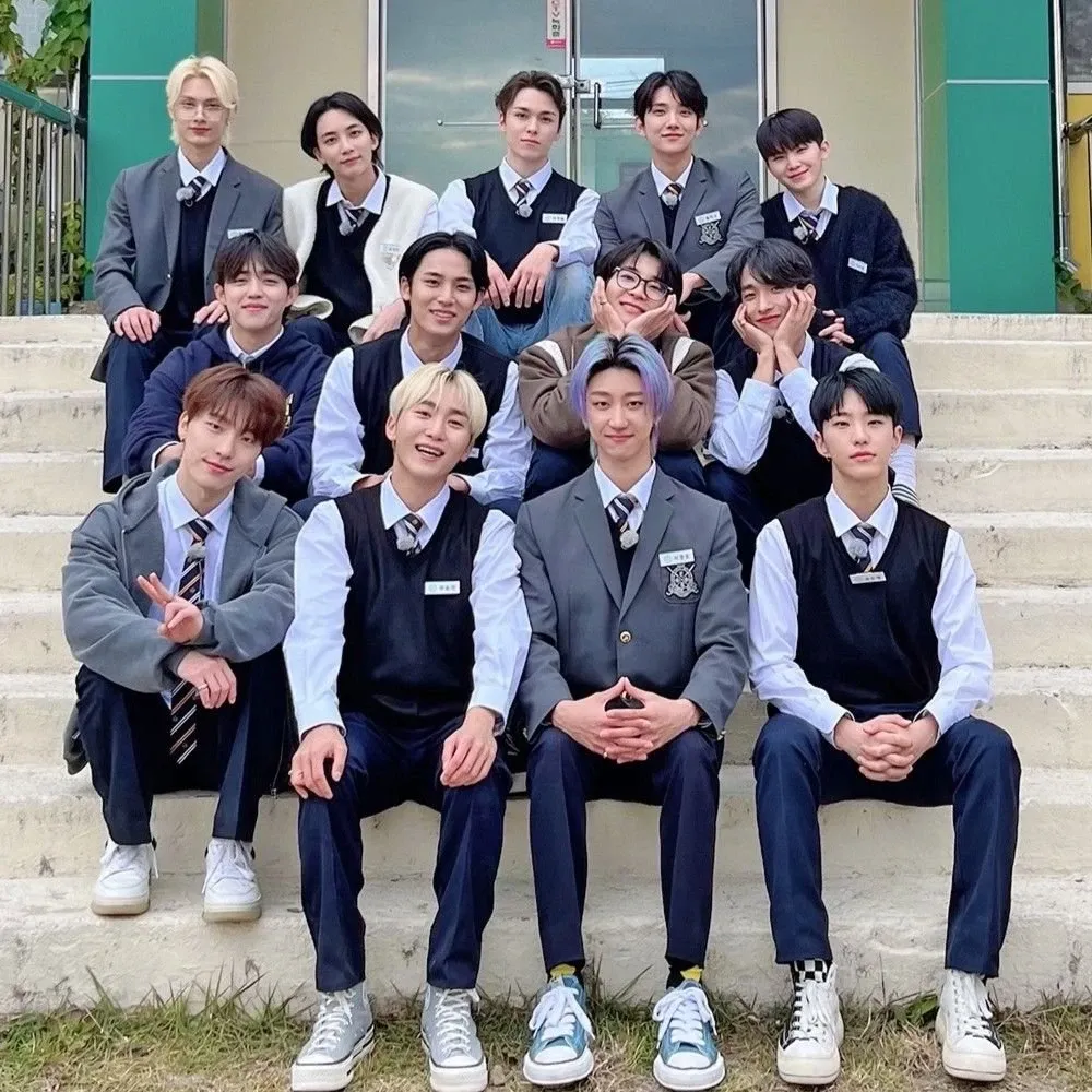 Recent activity shot of SEVENTEEN