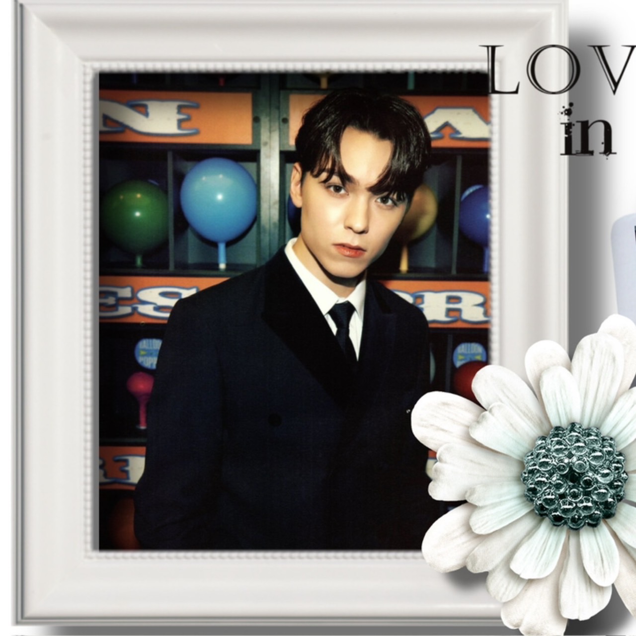 Recent activity shot of Vernon (SEVENTEEN)