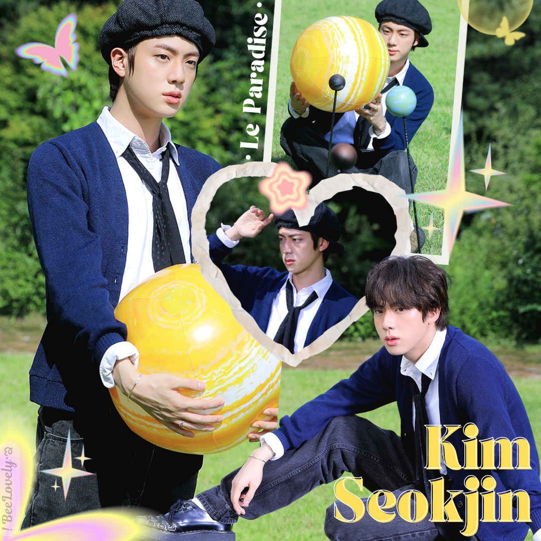 Foto aktivitas terbaru Jin (BTS)