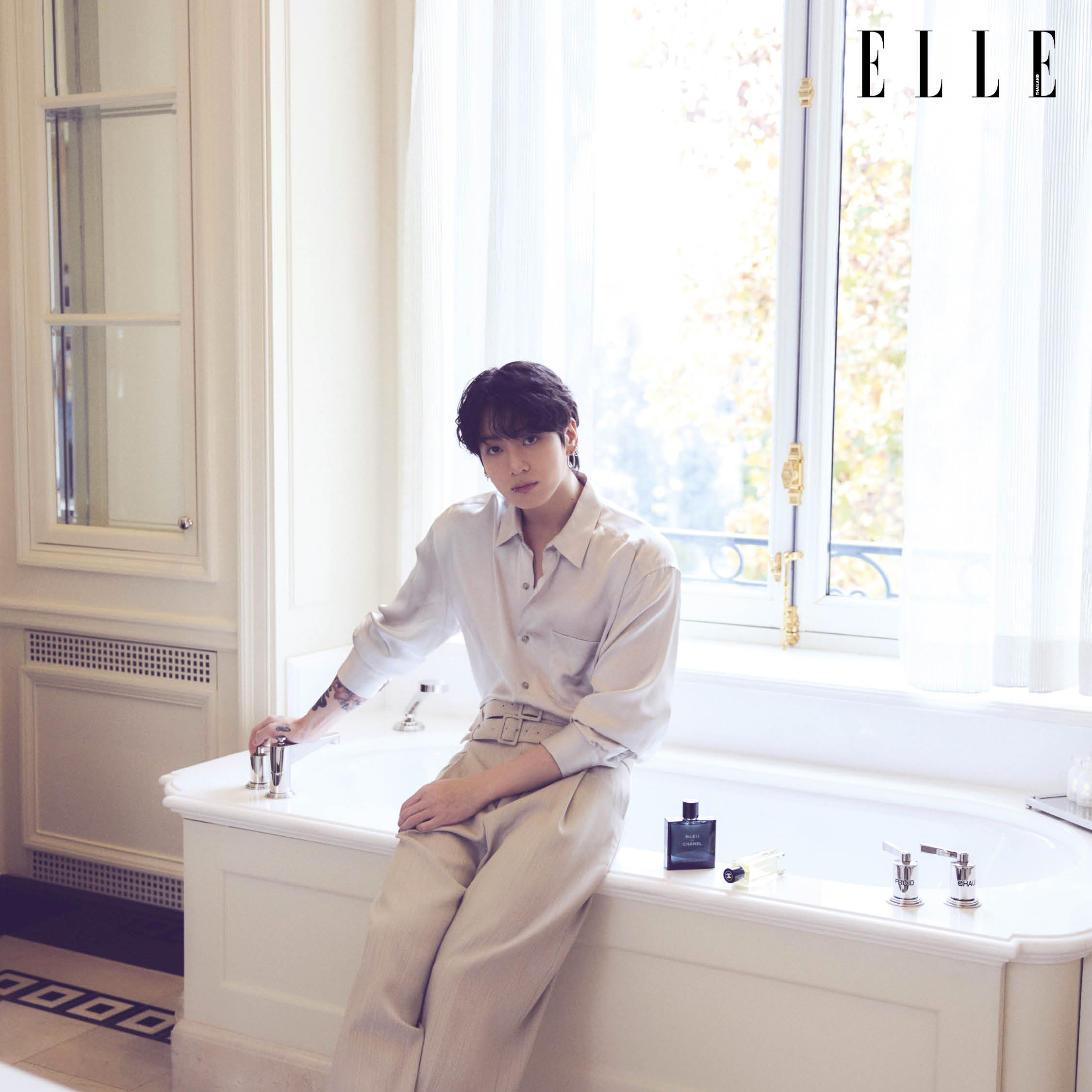 A moment captured by Jungkook (BTS)'s fan