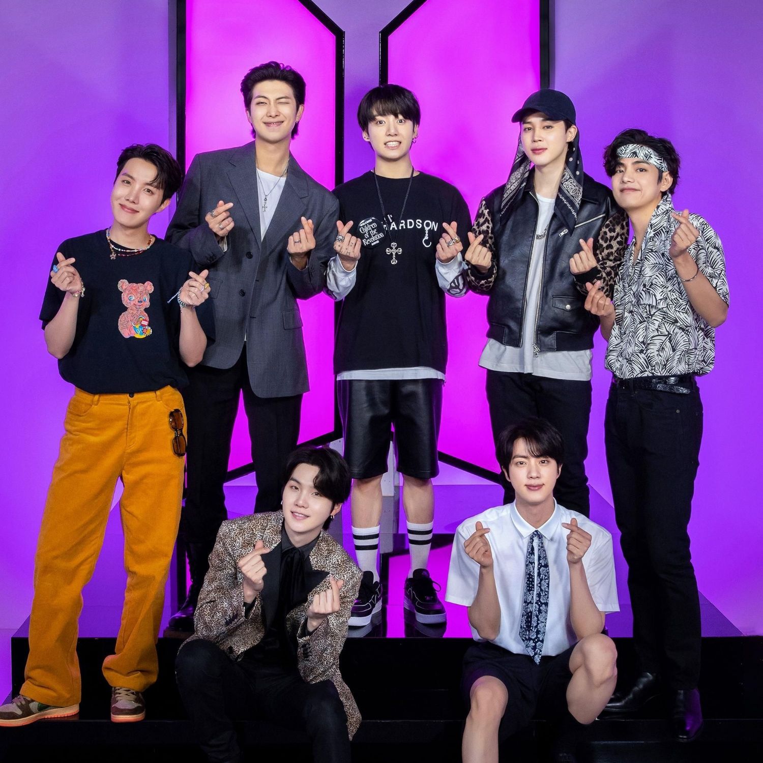 방탄소년단의 비하인드 컷