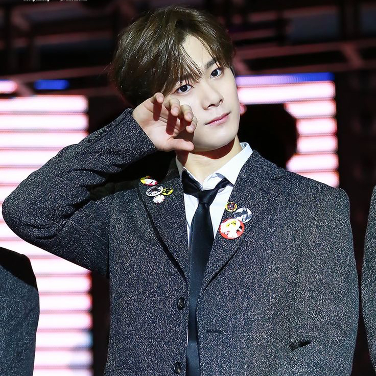 A moment captured by Moonbin (ASTRO)'s fan