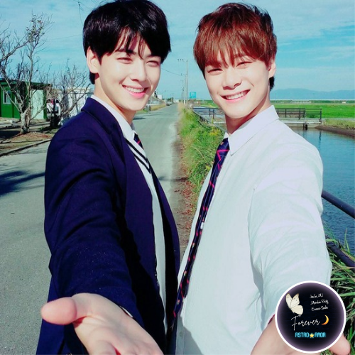 A moment captured by ASTRO's fan