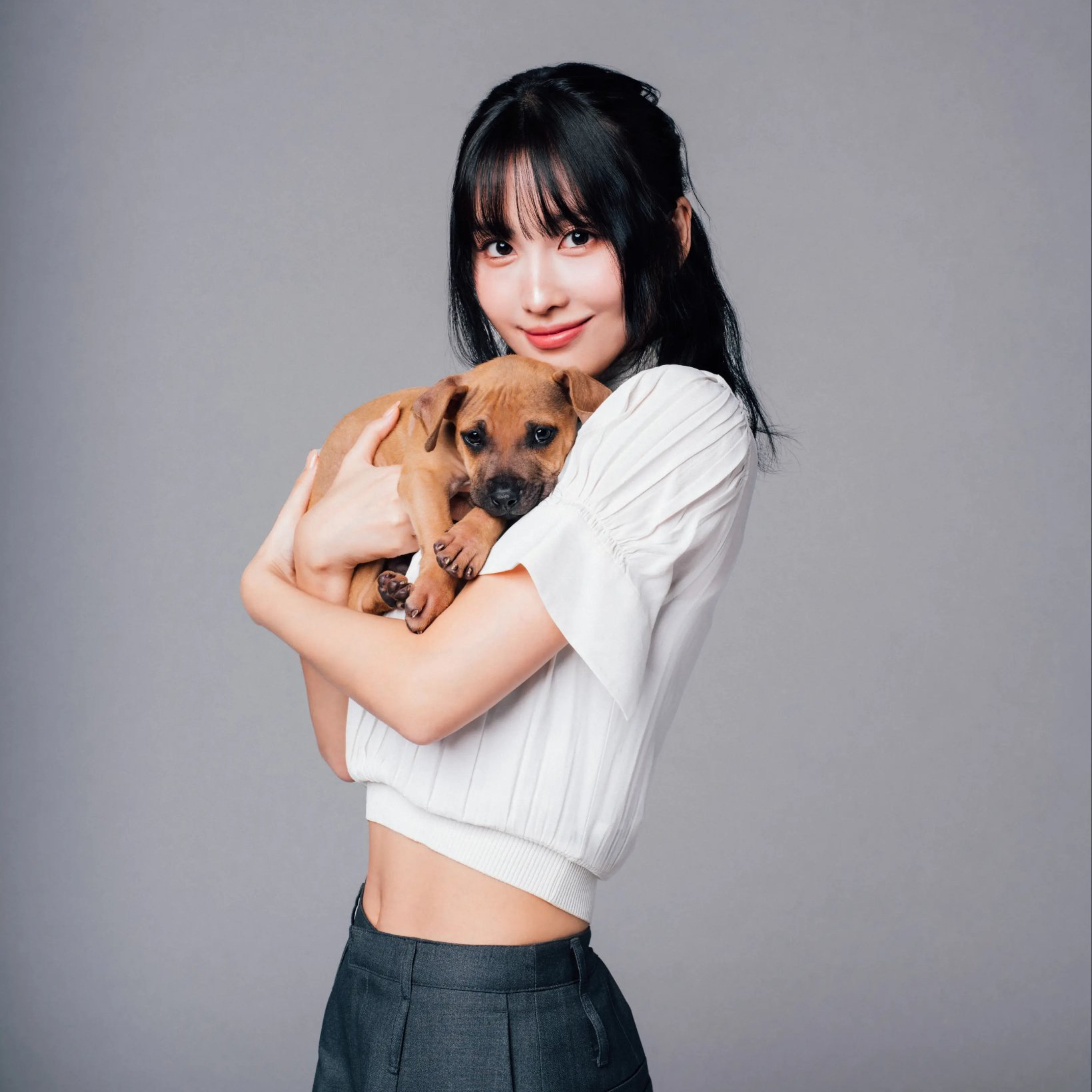 Potret di balik layar Momo (TWICE)