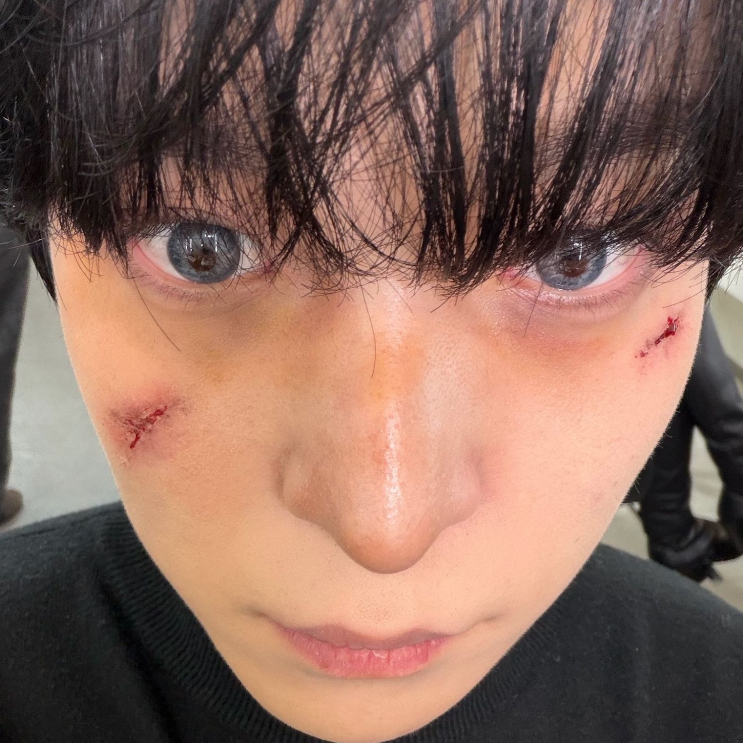 Behind-the-scenes cut of Yunho (ATEEZ)