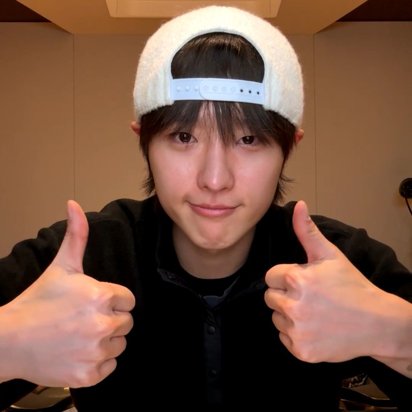 A moment captured by WOODZ's fan