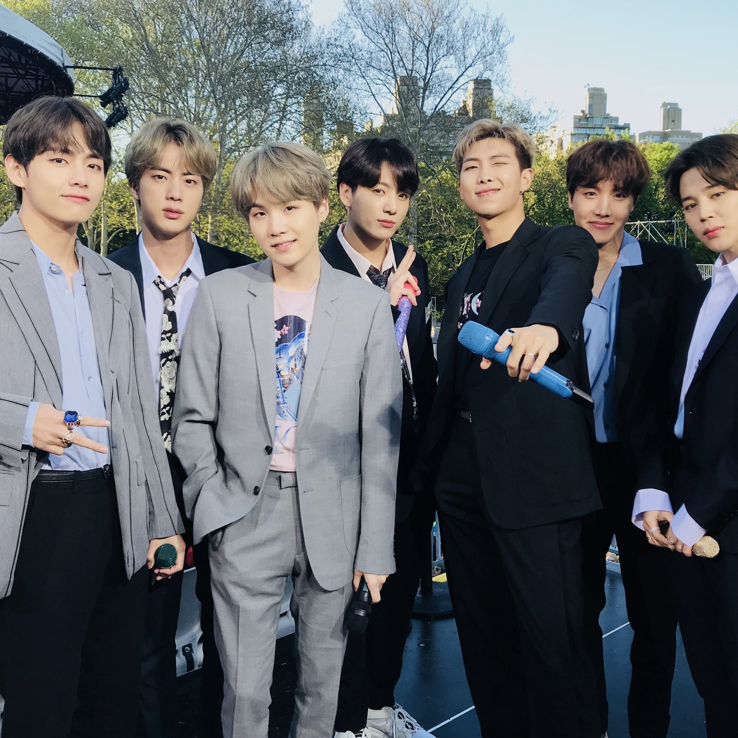 Recent activity shot of BTS