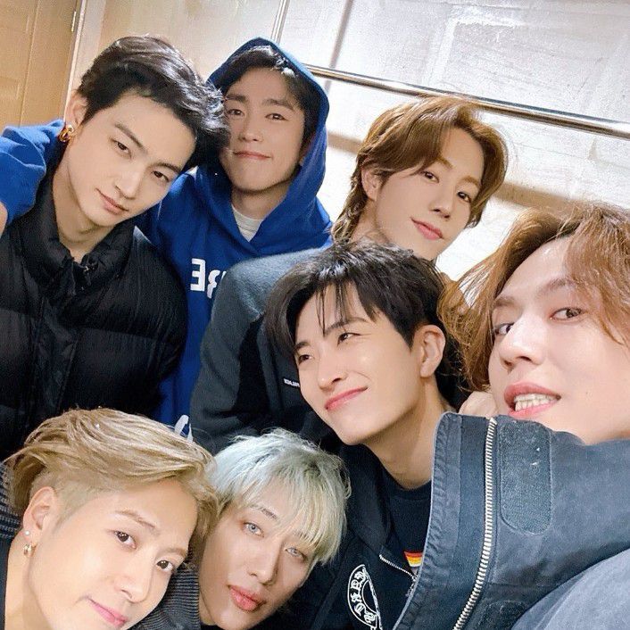 GOT7の舞台裏ショット