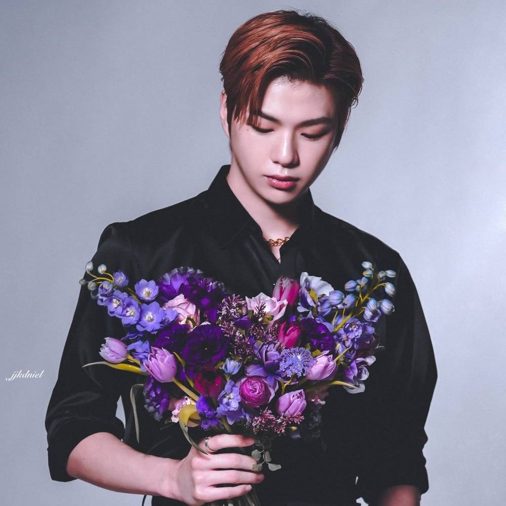 A moment captured by Kang Daniel's fan